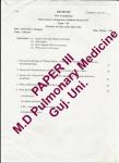 M.D Pulmonary Medicine Papers III Gujarat University (Gujarat) 1.jpg, 4.1 KB